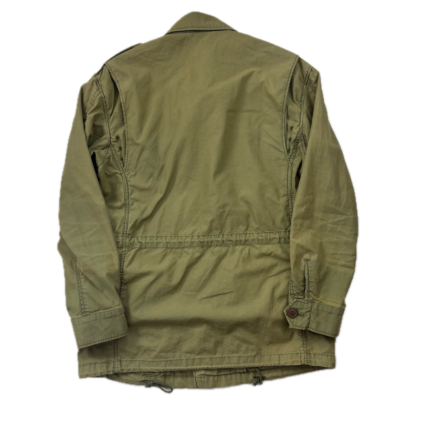 Green Military Army Parka - S