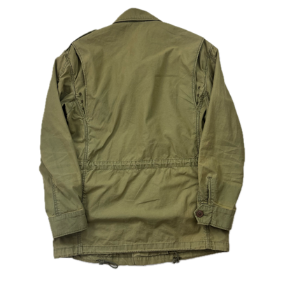 Green Military Army Parka - S