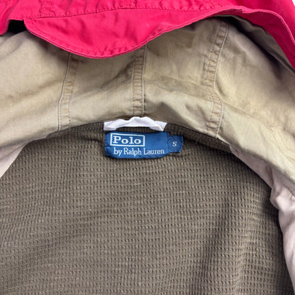 Red Brown Mountain Parka Jacket Hooded - S