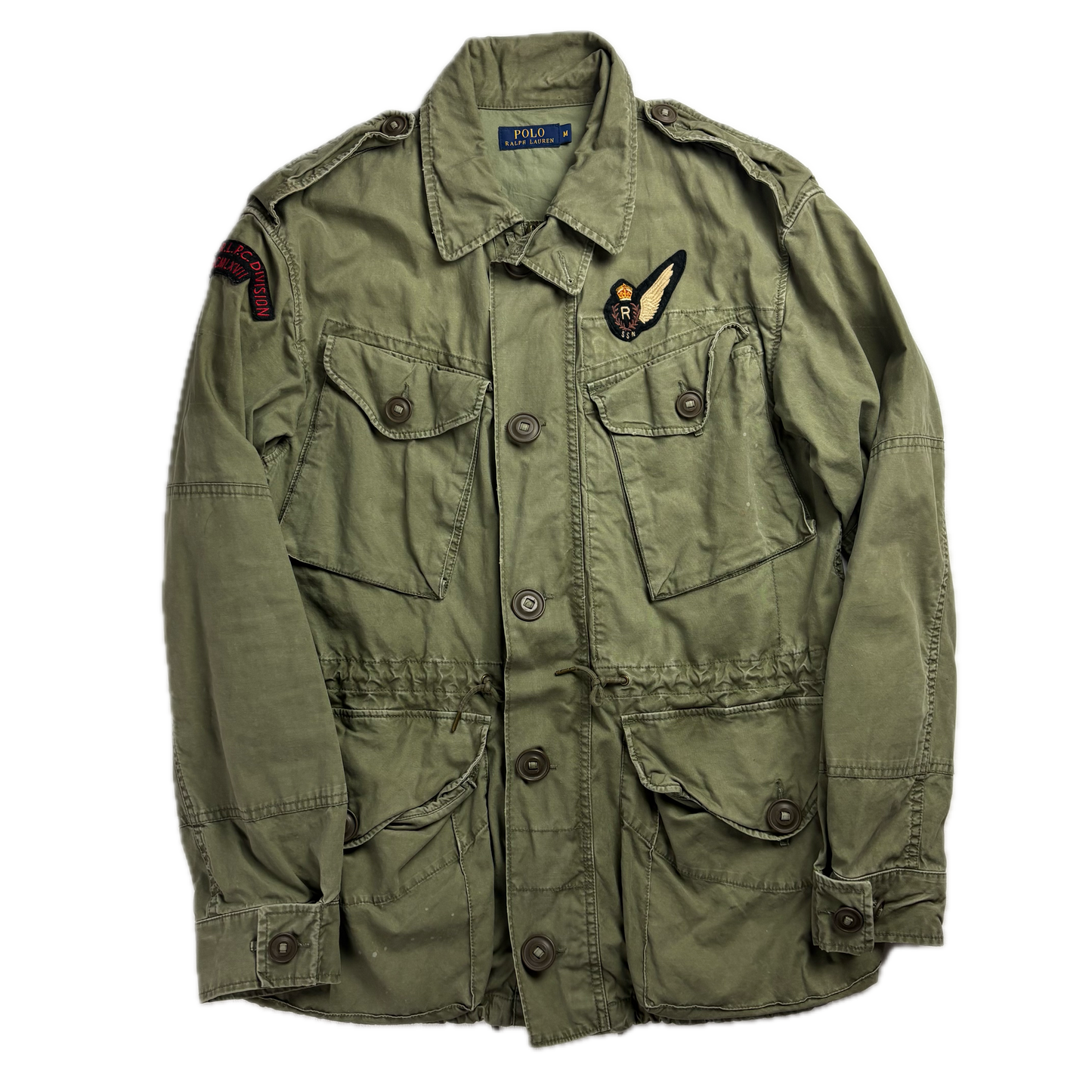 388 Strike Group Eagle Military Parka Jacket  - M