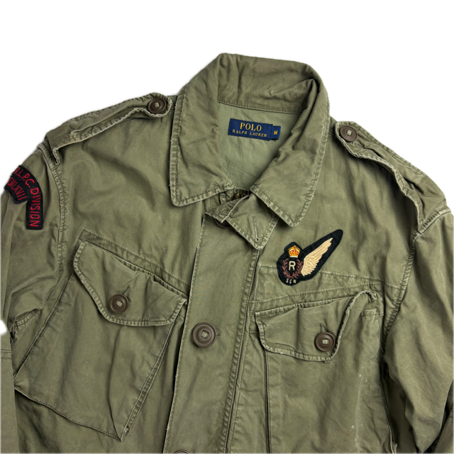 388 Strike Group Eagle Military Parka Jacket  - M