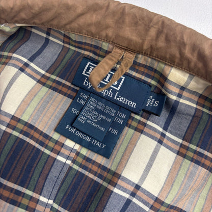 Tan Wading Utility Cargo Jacket - S