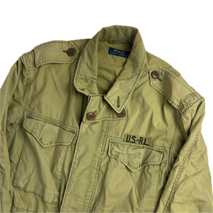 Green Military Army Parka - M