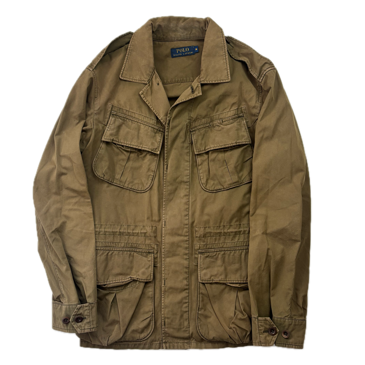 Polo Ralph Lauren Khaki Tropical Combat Jacket - M