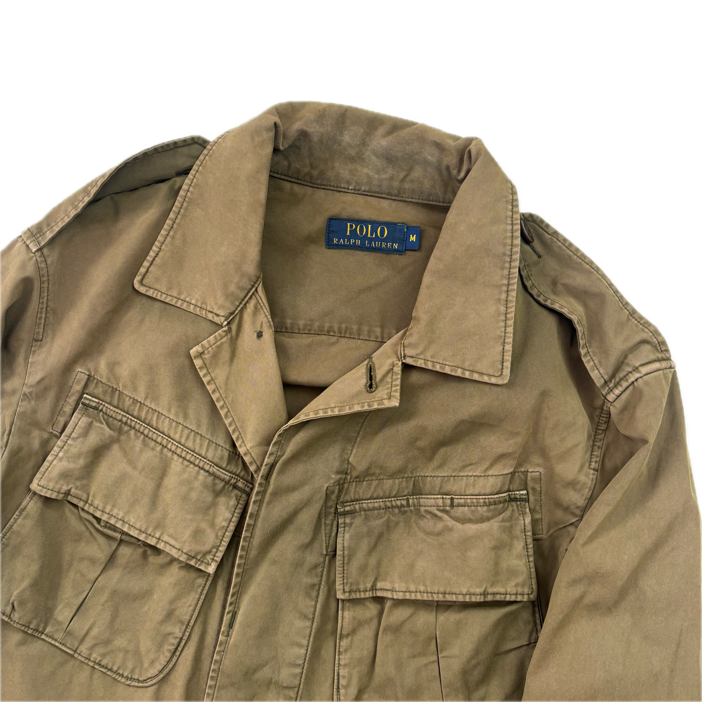 Polo Ralph Lauren Khaki Tropical Combat Jacket - M