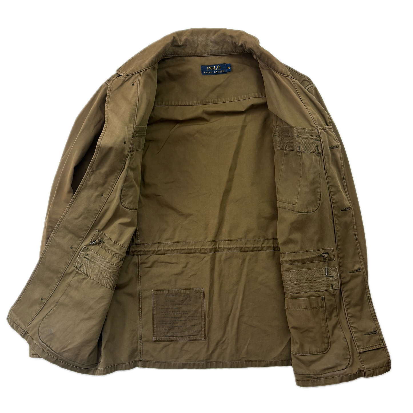 Polo Ralph Lauren Khaki Tropical Combat Jacket - M