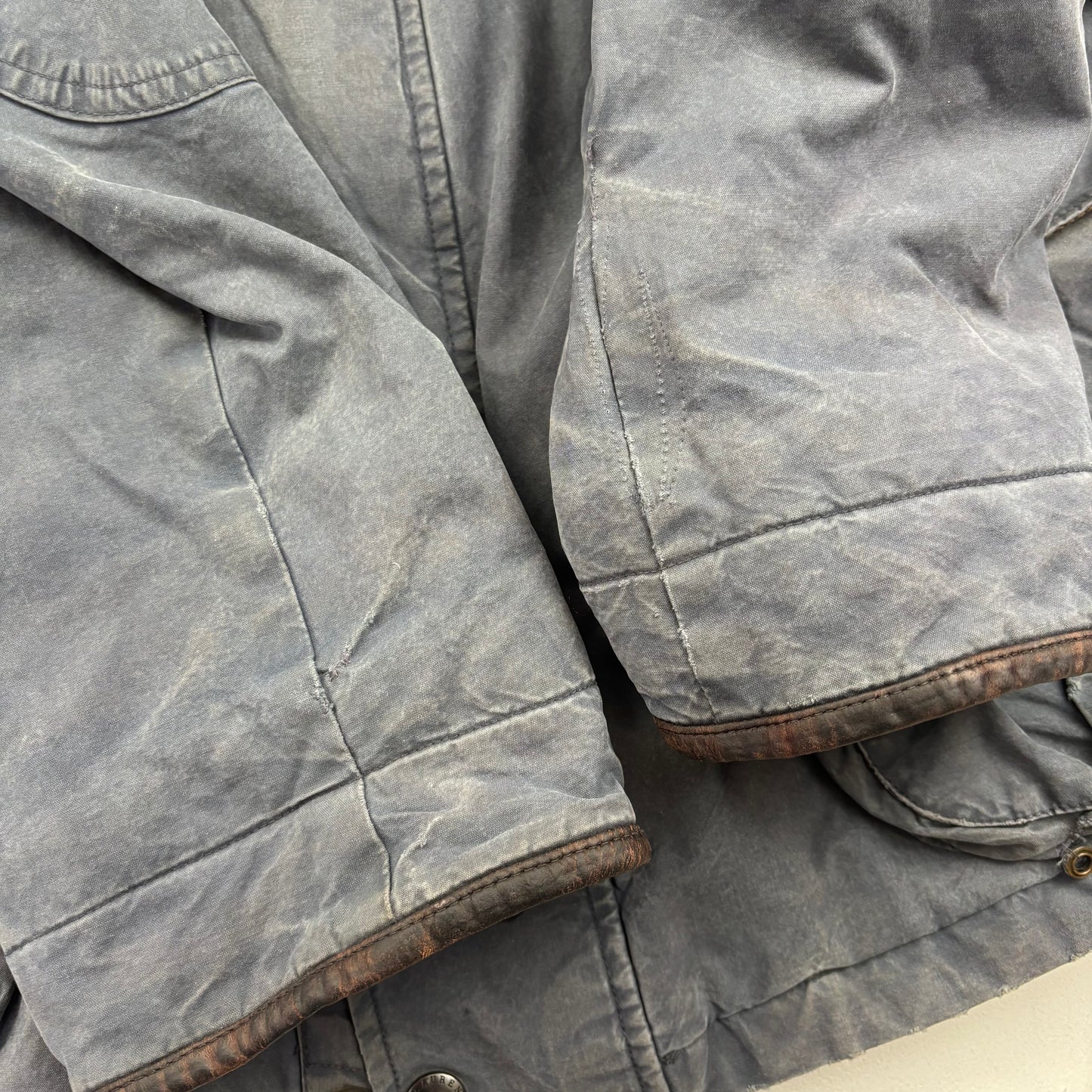 Polo Ralph Lauren Navy Jacket Waxed Coat Utility - XL