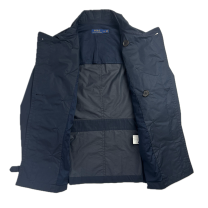 Polo Ralph Lauren Double Breasted Rain Coat Trench - M