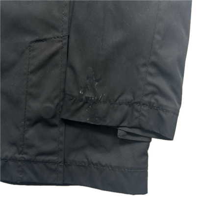 Black Utility Sports Coat Cargo Jacket - S