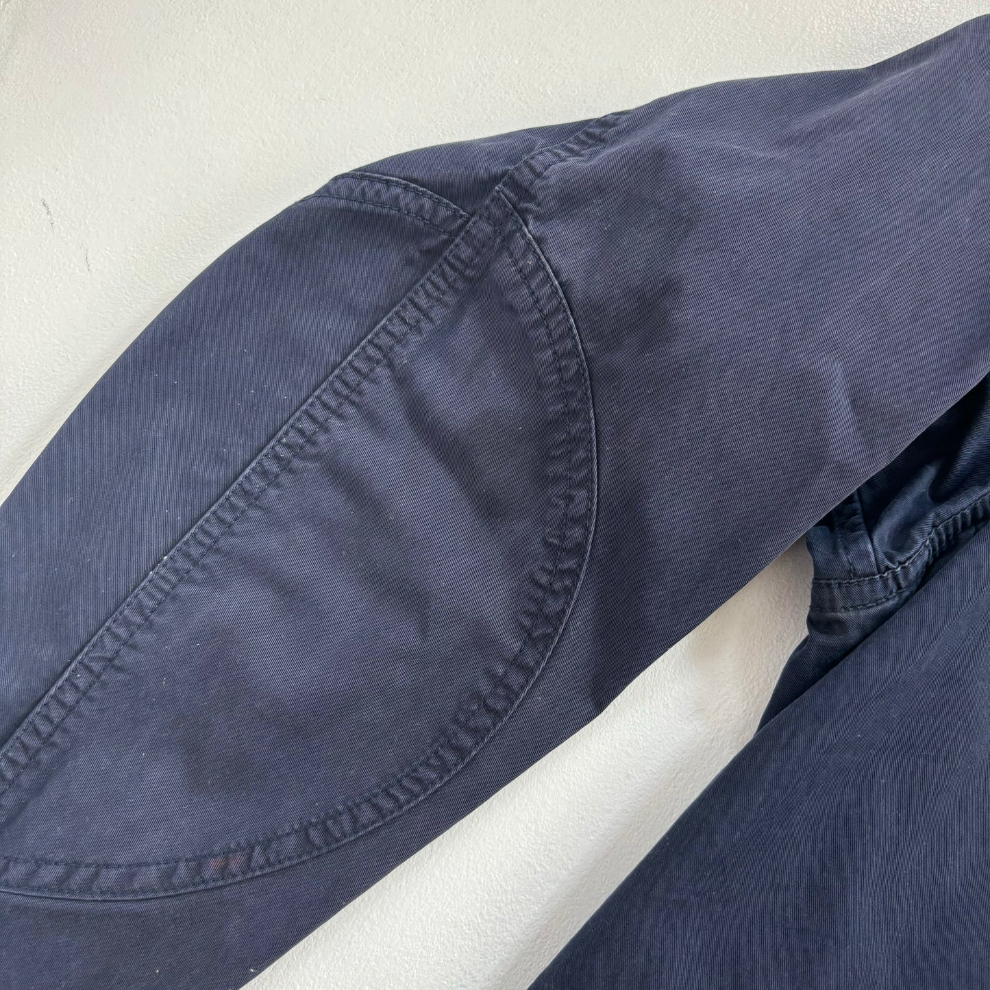 Navy Barn Chore Jacket Hooded - XL