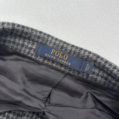Grey Houndstooth Blazer Sports Coat (Wool) - 46R
