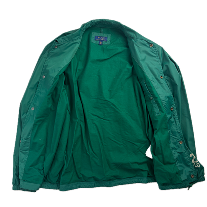 Green Polo Boosters Coach Jacket - M