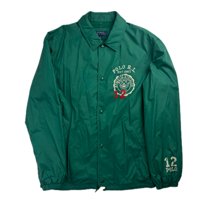 Green Polo Boosters Coach Jacket - M