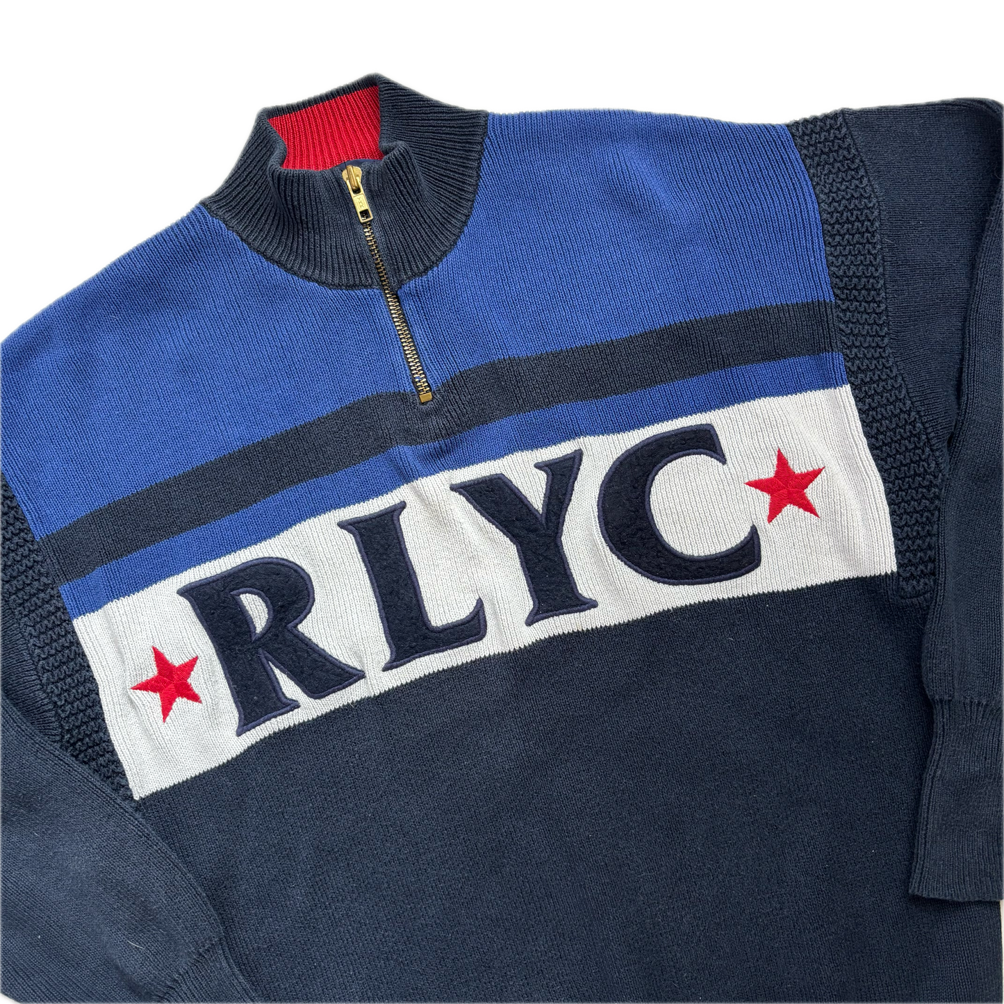 Polo Ralph Lauren RLYC Yacht Club Quarter Zip Jumper - S