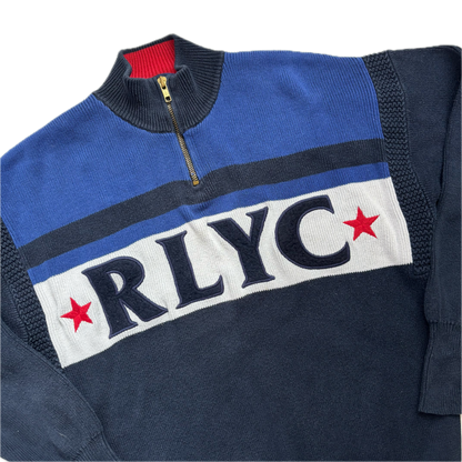 Polo Ralph Lauren RLYC Yacht Club Quarter Zip Jumper - S