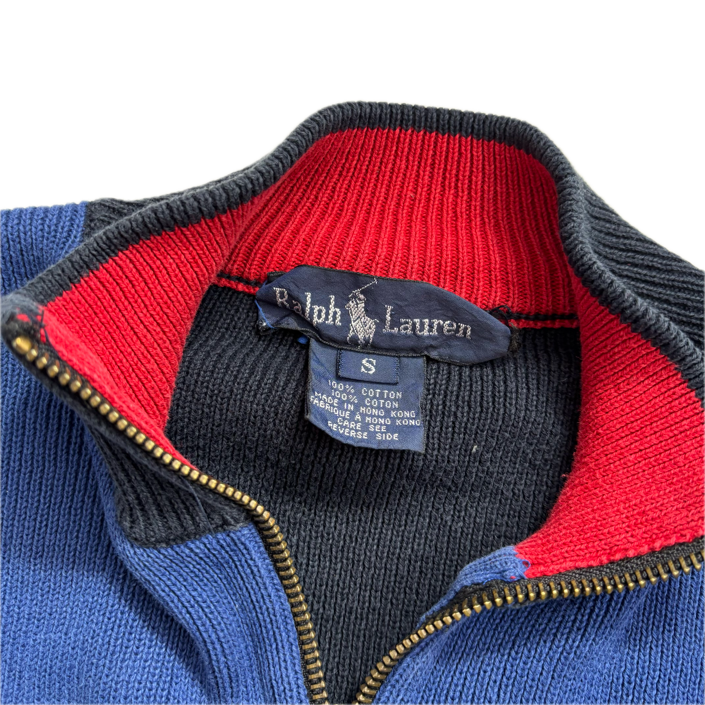 Polo Ralph Lauren RLYC Yacht Club Quarter Zip Jumper - S