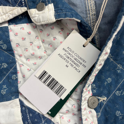 Polo Country Patchwork Quilted Barn Jacket - M