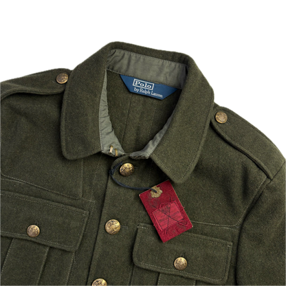 Polo Ralph Lauren Green British Army Service Dress Jacket  - L