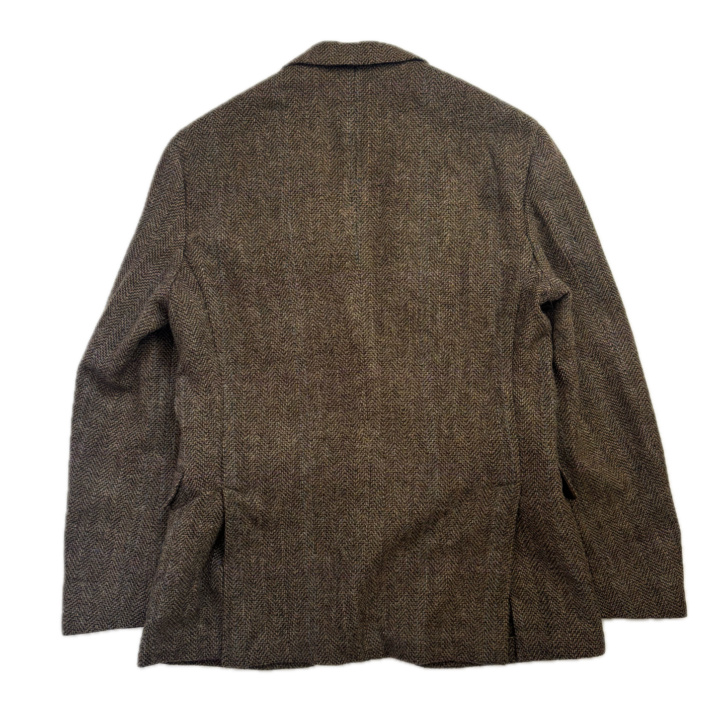 Polo Ralph Lauren Brown Green Donegal Tweed Blazer (Wool) - 40R
