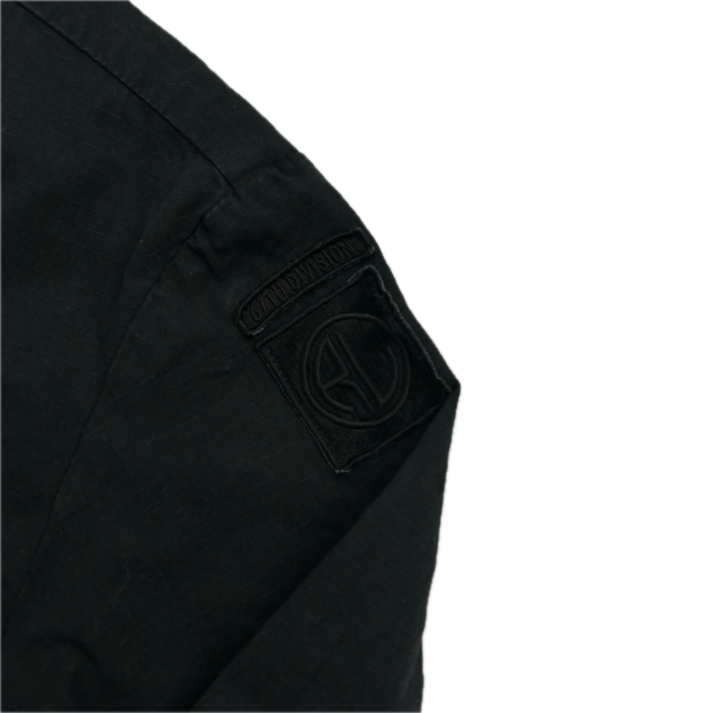 Black Tropical Combat Jacket Military - L