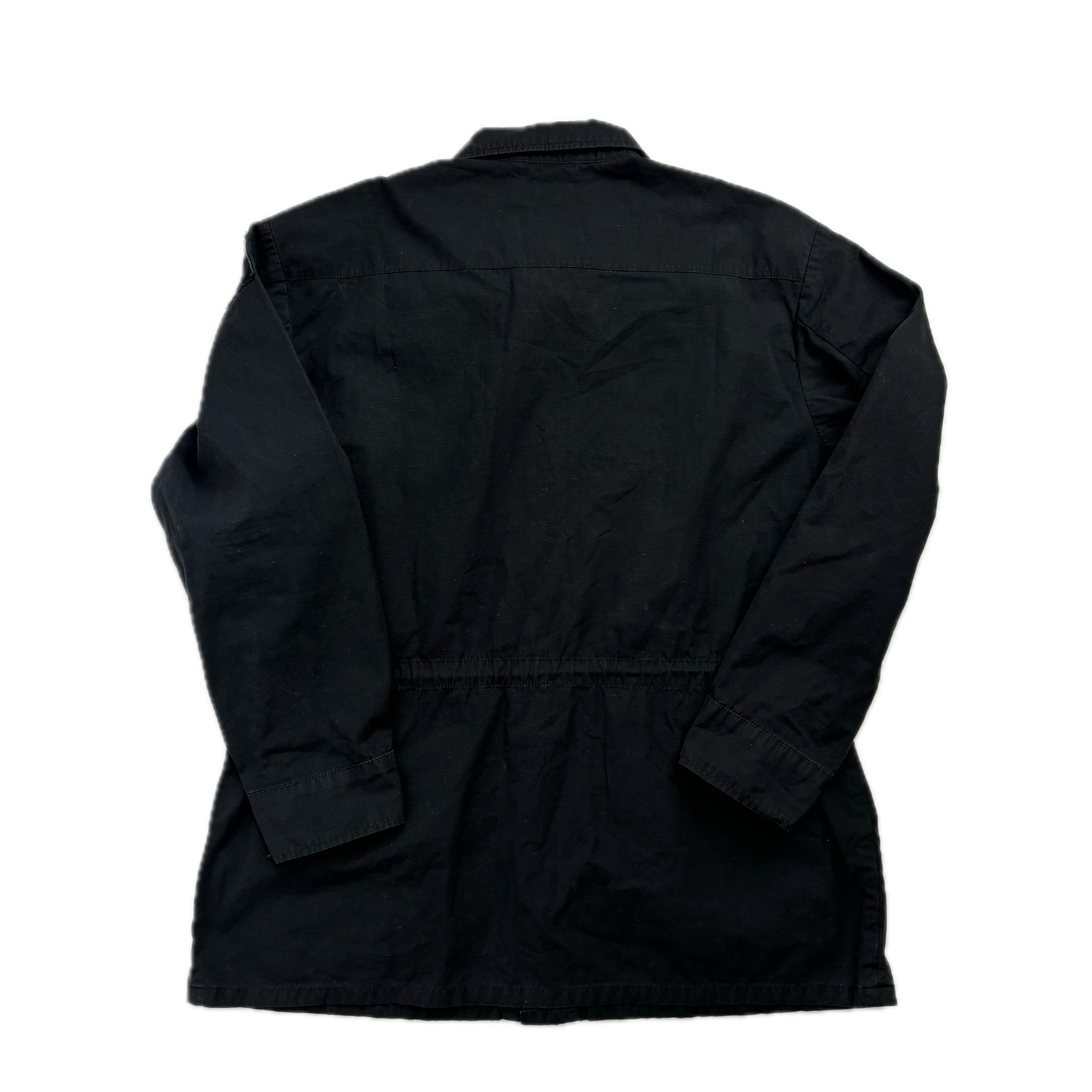Black Tropical Combat Jacket Military - L
