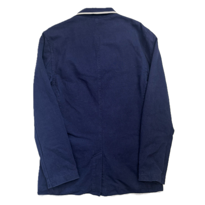 Rugby Navy Crest Blazer Sports Jacket - M