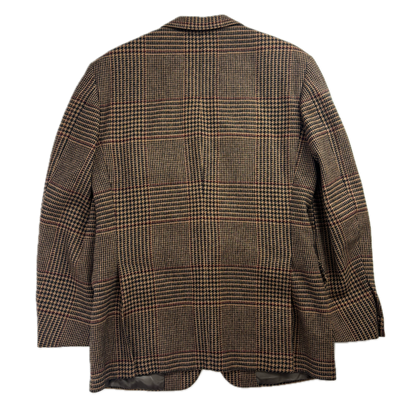Brown Glen Plaid Blazer (Wool) - 38R