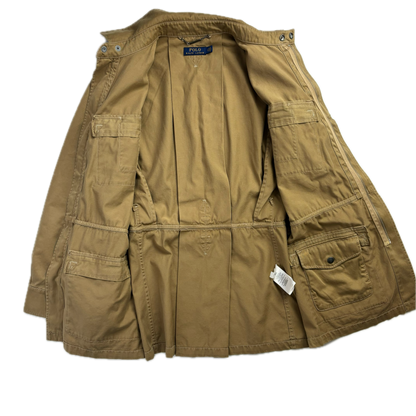 Belted Beige Safari Jacket -  S