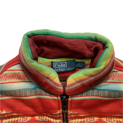 Serape Aztec Body Warmer Gilet Vest Southwestern - M