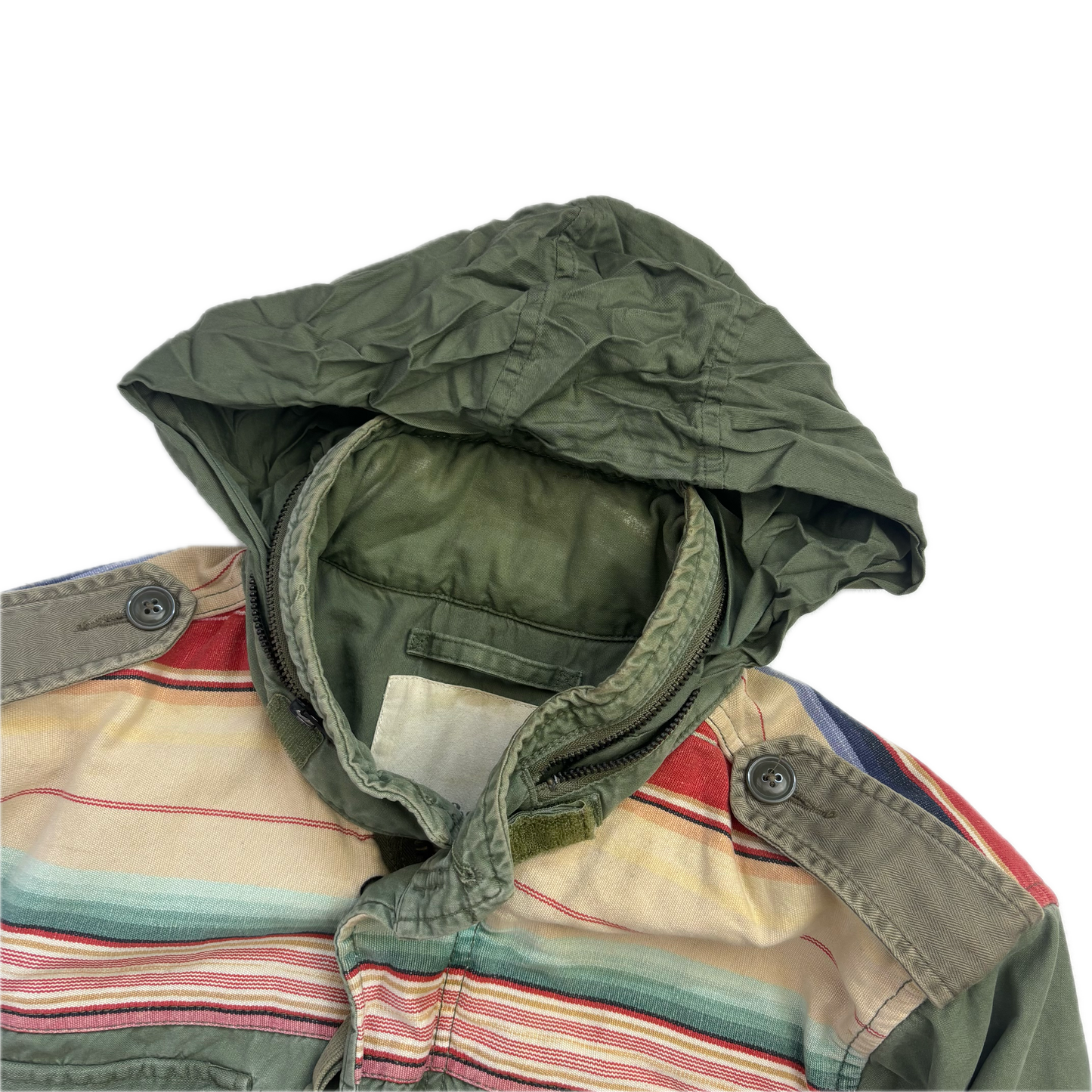 Serape Military Field Jacket - S
