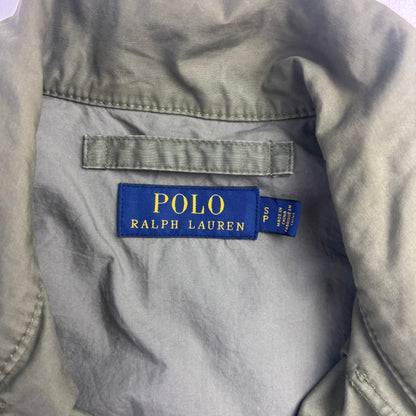 Green Army Military Parka - S