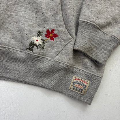 Polo Country Grey Bear Hoodie - L