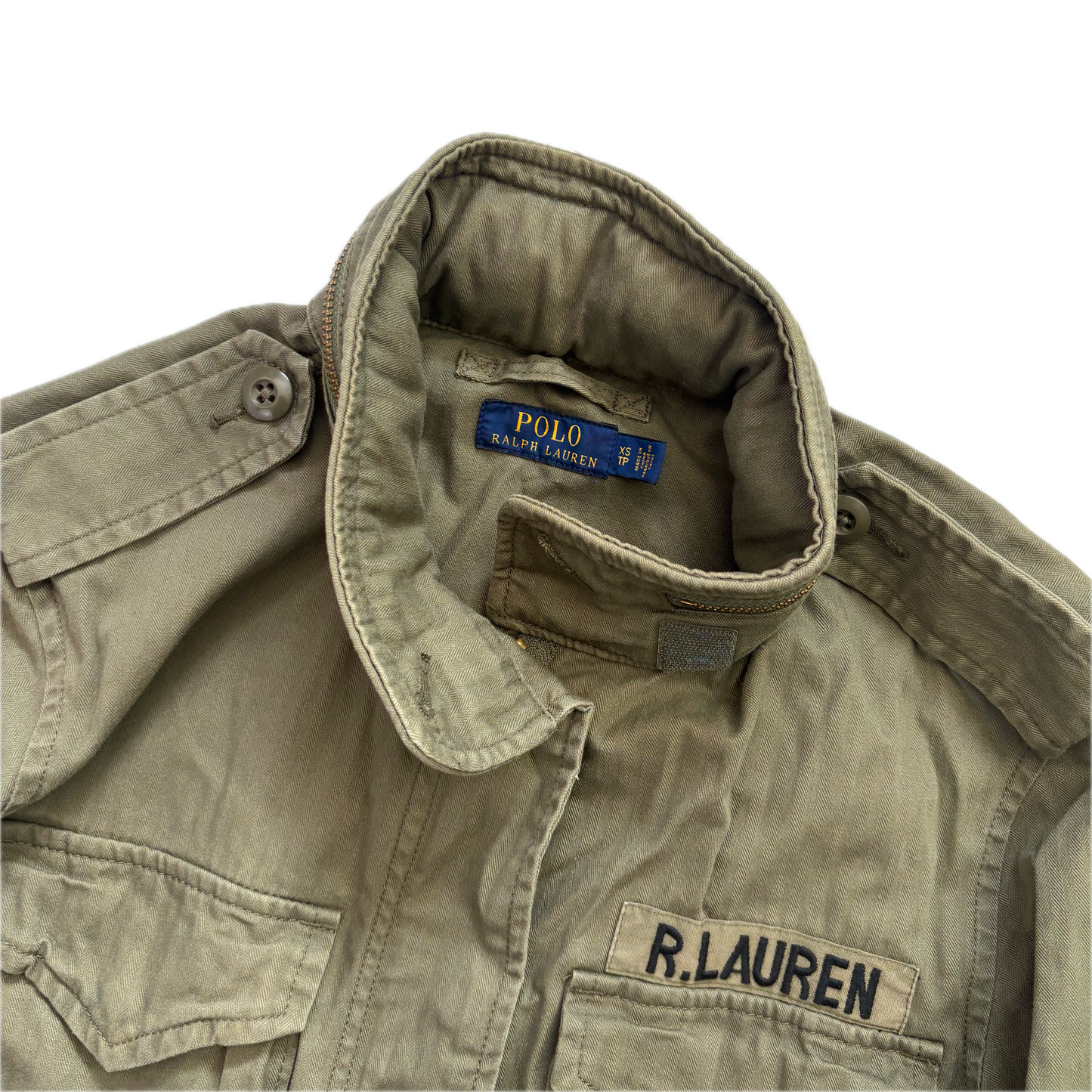 Green Military Field Jacket - XS