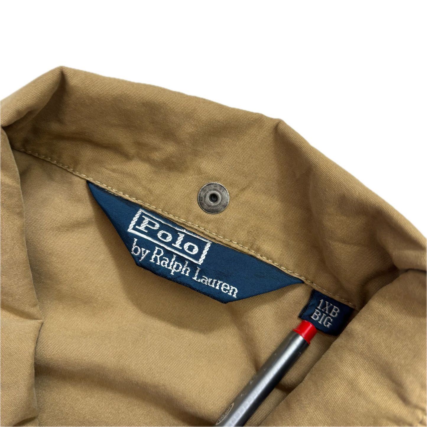Polo Ralph Lauren Beige Tan Utility Jacket Military - 1XB