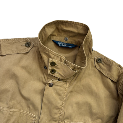 Polo Ralph Lauren Beige Tan Utility Jacket Military - 1XB