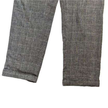 Grey Glen Plaid Check Suit Blazer & Trousers (Flax) - 42R