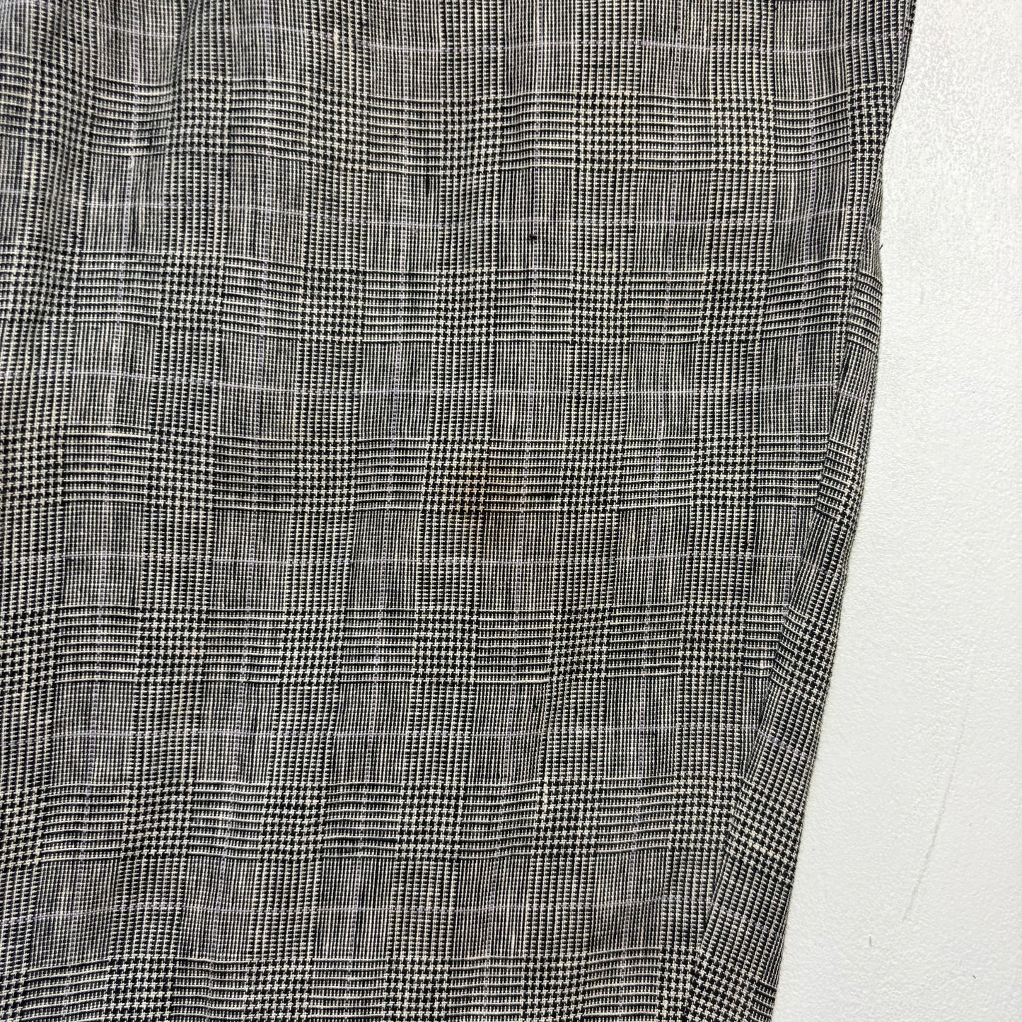 Grey Glen Plaid Check Suit Blazer & Trousers (Flax) - 42R