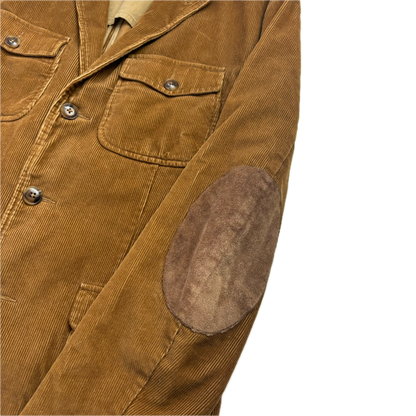 Polo Ralph Lauren Tan Corduroy Norfolk Blazer Sportscoat - 42R