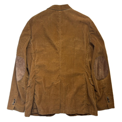 Polo Ralph Lauren Tan Corduroy Norfolk Blazer Sportscoat - 42R