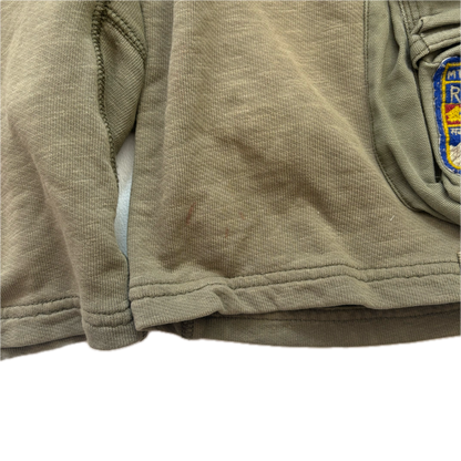 Olive Green Mountain Expedition Patch Shorts Himalayas - S