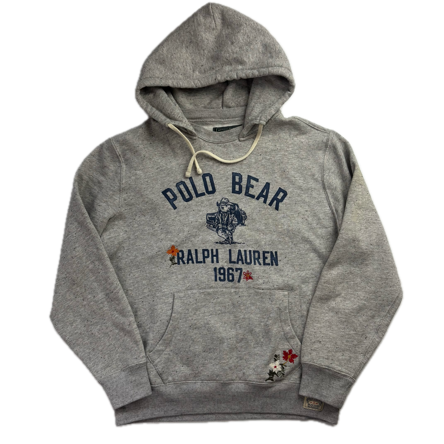 Polo Country Grey Bear Hoodie - M