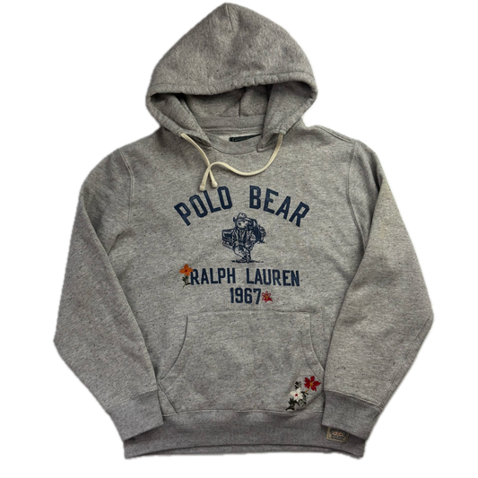 Polo Country Grey Bear Hoodie - M