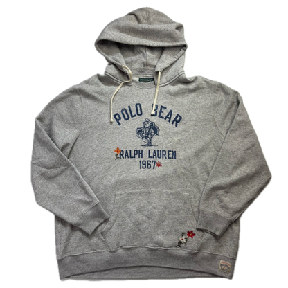 Polo Country Grey Bear Hoodie - XXL