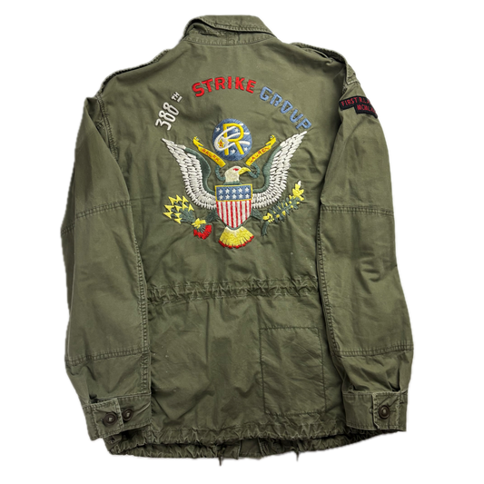 Polo Ralph Lauren 388 Strike Group Eagle Military Parka Jacket  - M