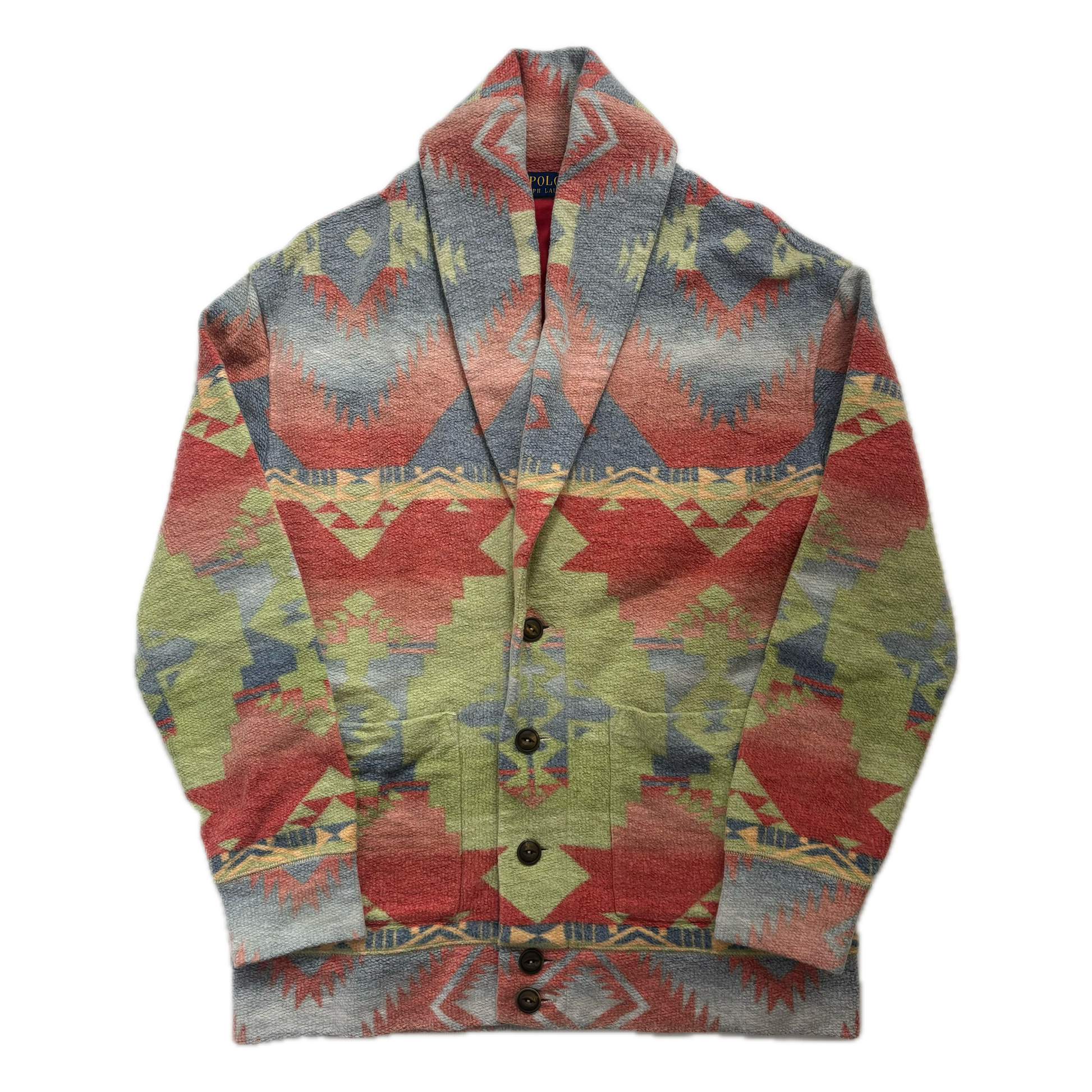 Polo Ralph Lauren Aztec Cardigan (Cotton Blend) - S