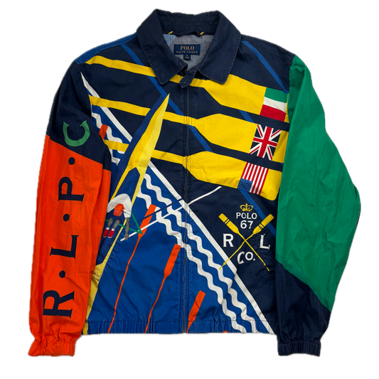 Polo Ralph Lauren Bayport Rowing & Cricket Graphic Jacket - M