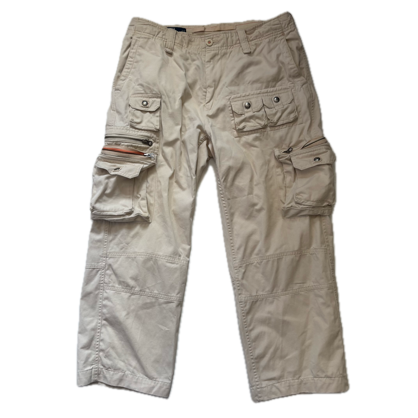 Polo Ralph Lauren Beige Cargo Trouser Utility Pants - 34x30