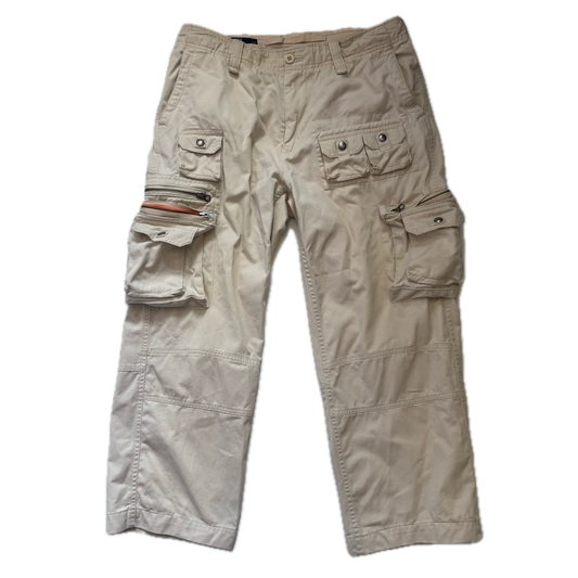 Polo Ralph Lauren Beige Cargo Trouser Utility Pants - 34x30