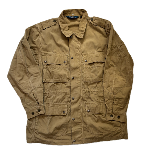 Polo Ralph Lauren Beige Tan Utility Jacket Military - 1XB