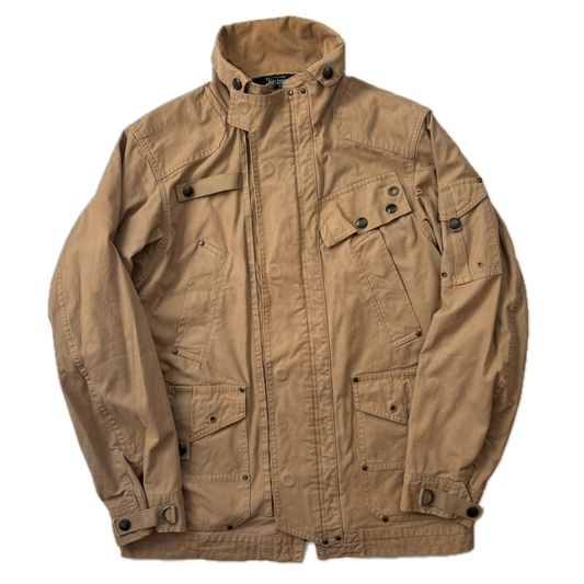 Polo Ralph Lauren Beige Tan Utility Jacket Military - M